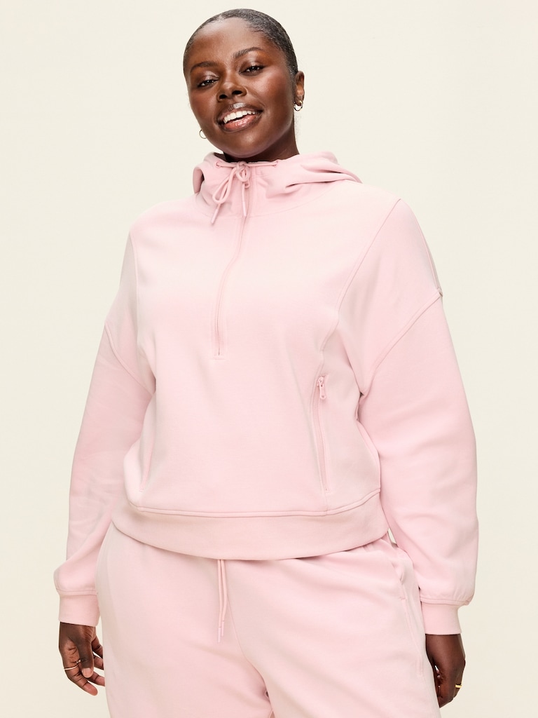 Dynamic Fleece Half-Zip Hoodie Sweatshirt