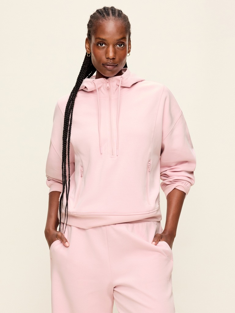 Dynamic Fleece Half-Zip Hoodie Sweatshirt