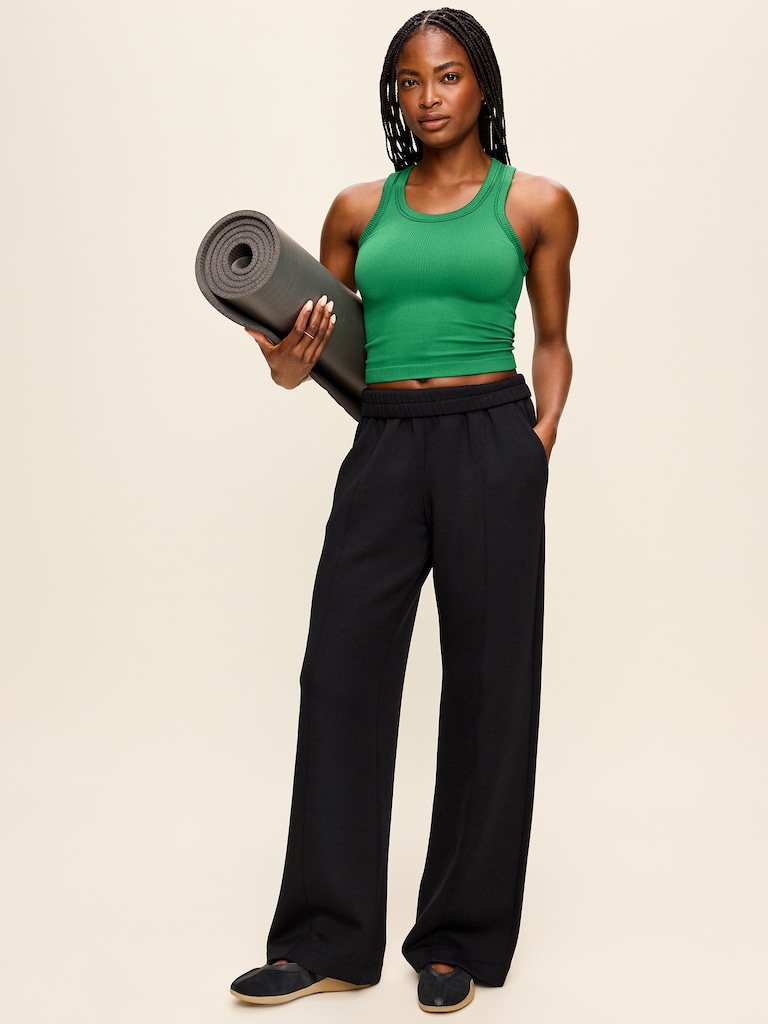 Exhale Seamless Fitted Rib Tank