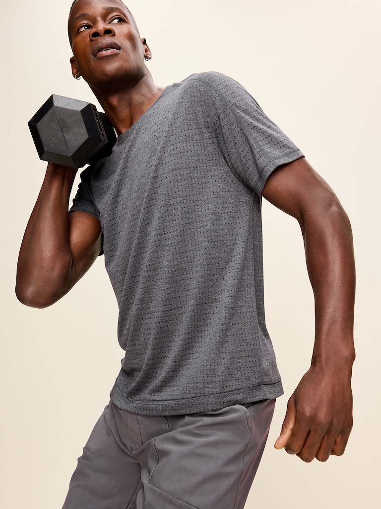 Relaxed Mesh T-Shirt