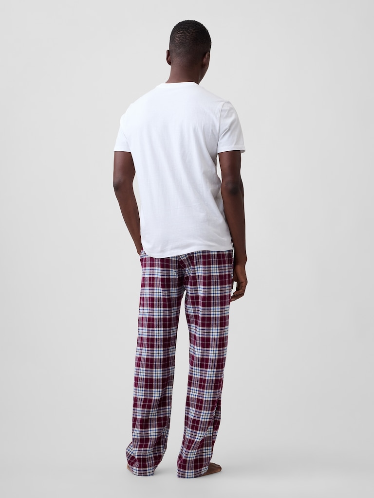 Relaxed Flannel PJ Pants