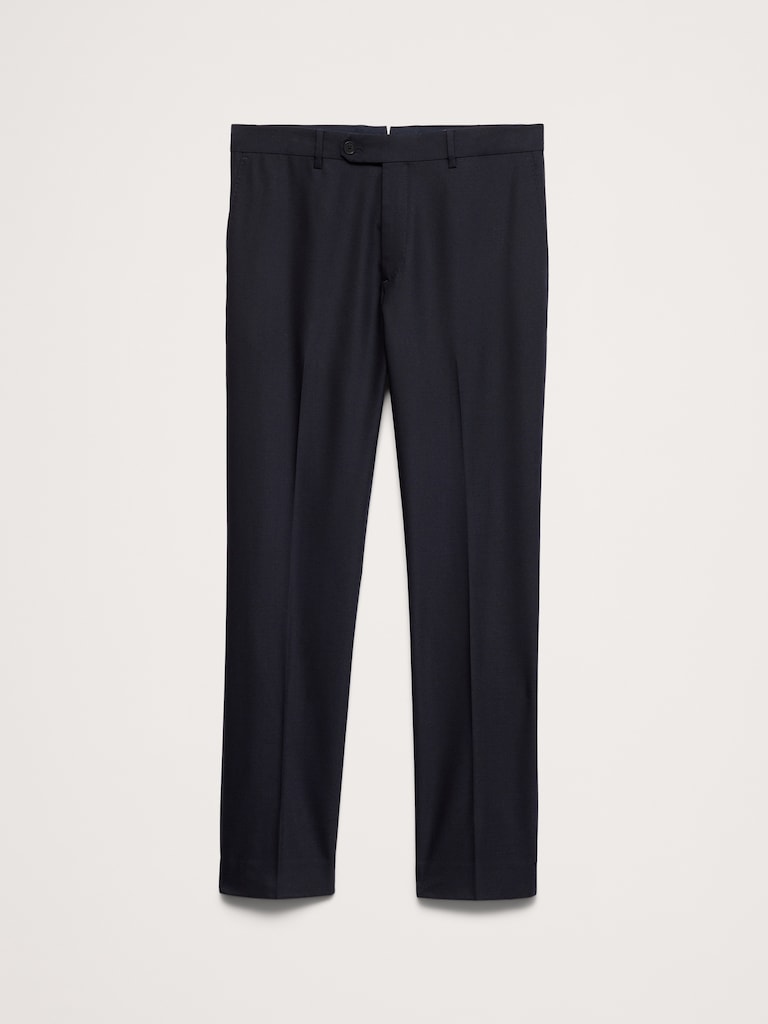 Tailored Slim Italian Barathea Suit Pant