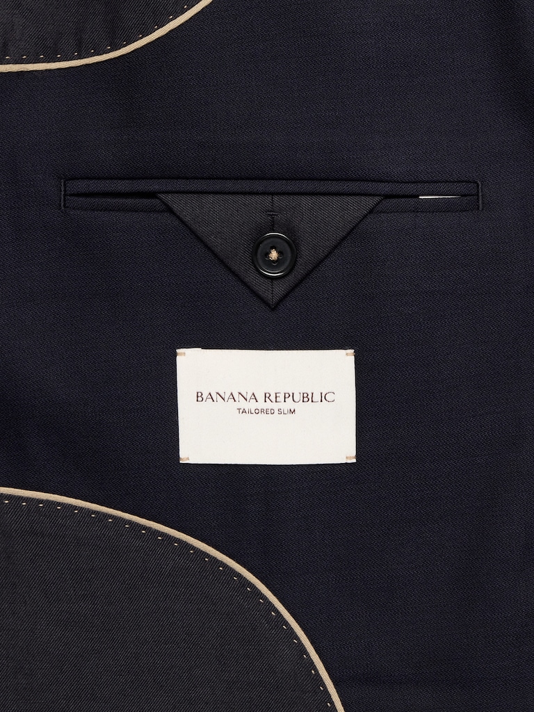 Tailored Slim Italian Baratha Suit Jacket