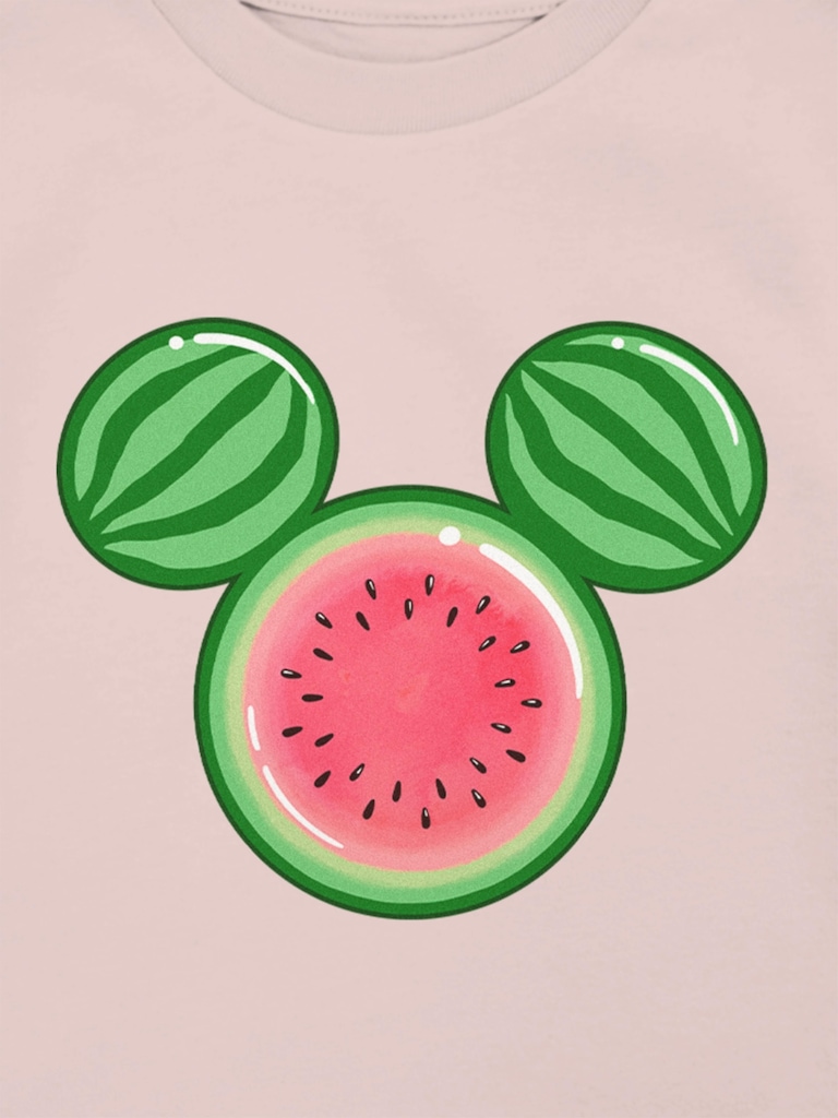 Toddler Mickey Watermelon Ears Graphic T-Shirt