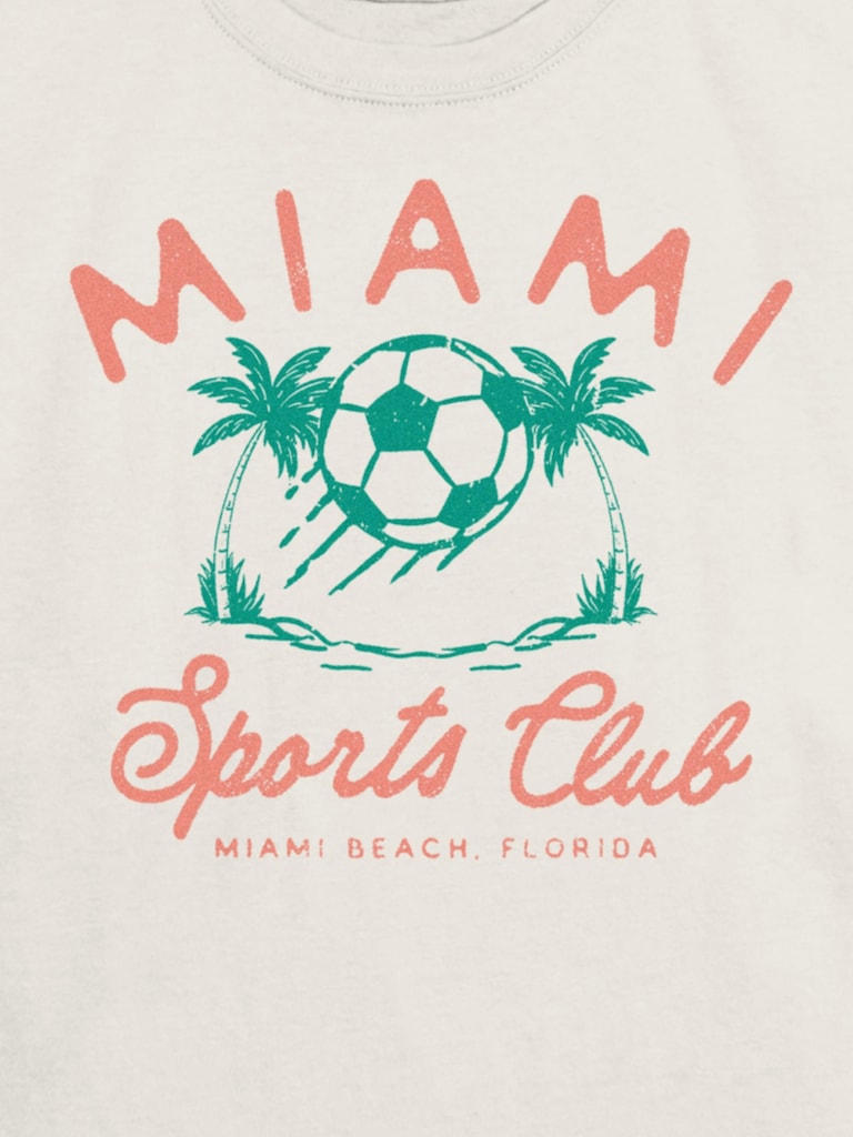 Kids Miami Sports Graphic T-Shirt