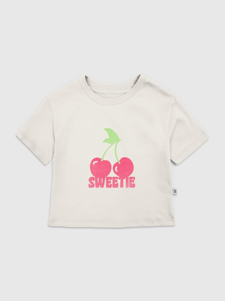 Toddler Sweet Cherry Graphic T-Shirt