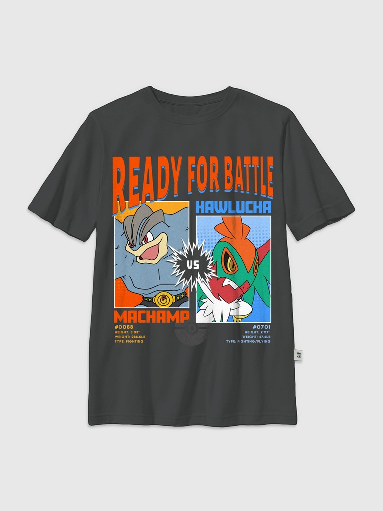 Kids Pokemon Battle Graphic T-Shirt