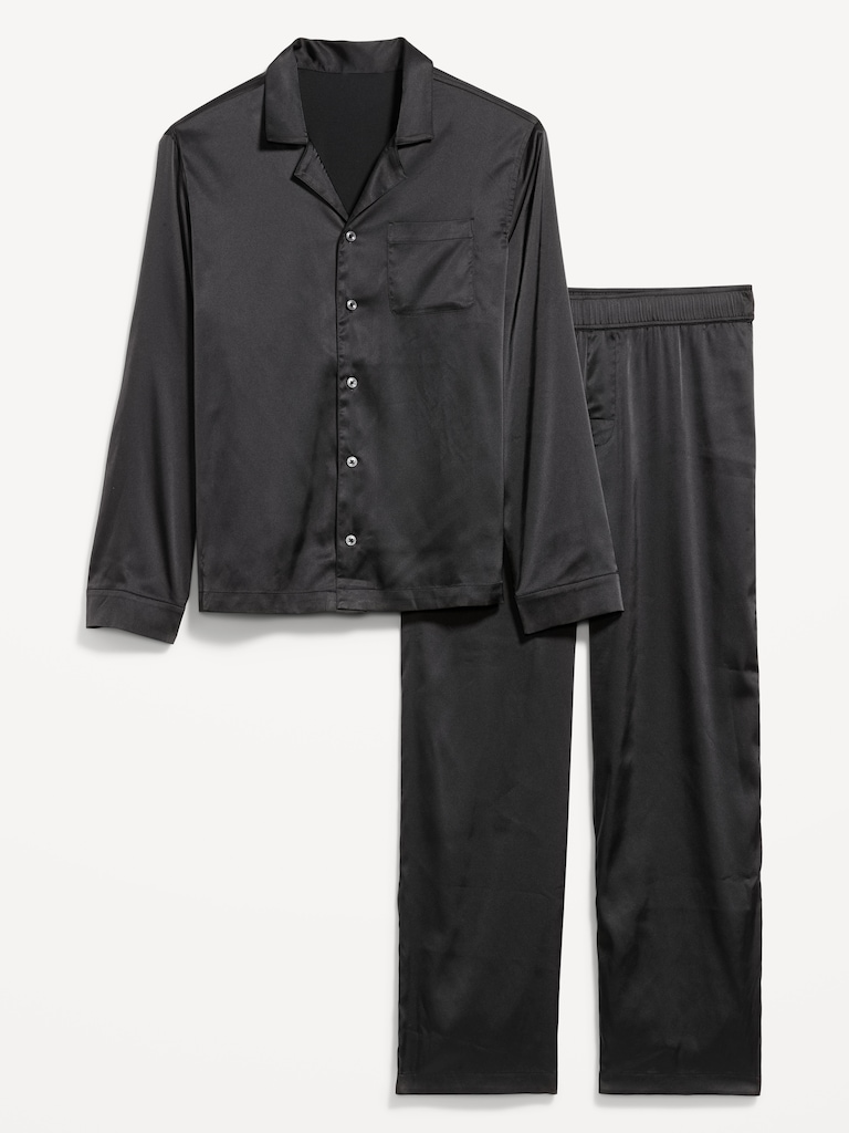Satin Pajama Pant Set for Men