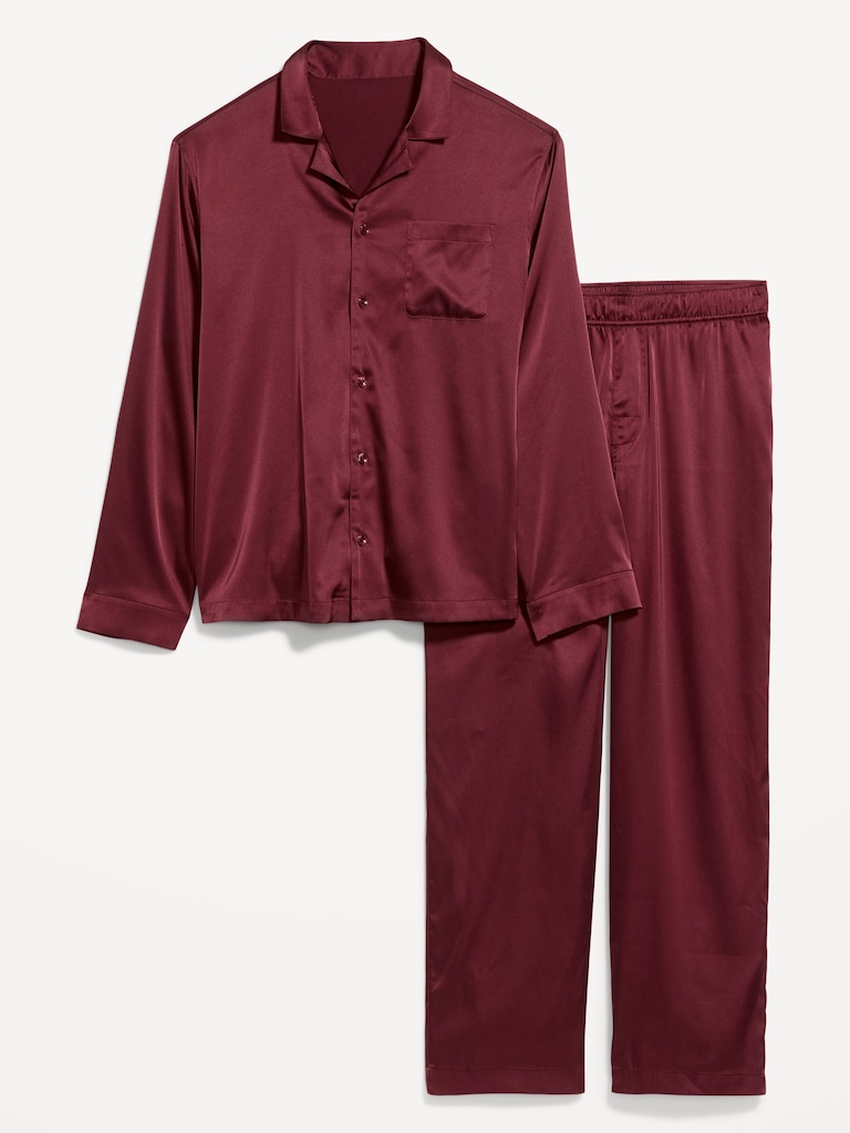 Satin Pajama Pant Set for Men