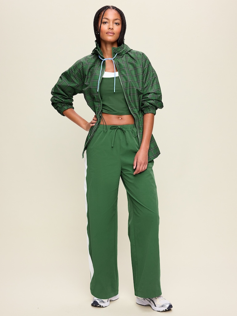 High-Waisted TrekTech Lightweight Woven Active Pants