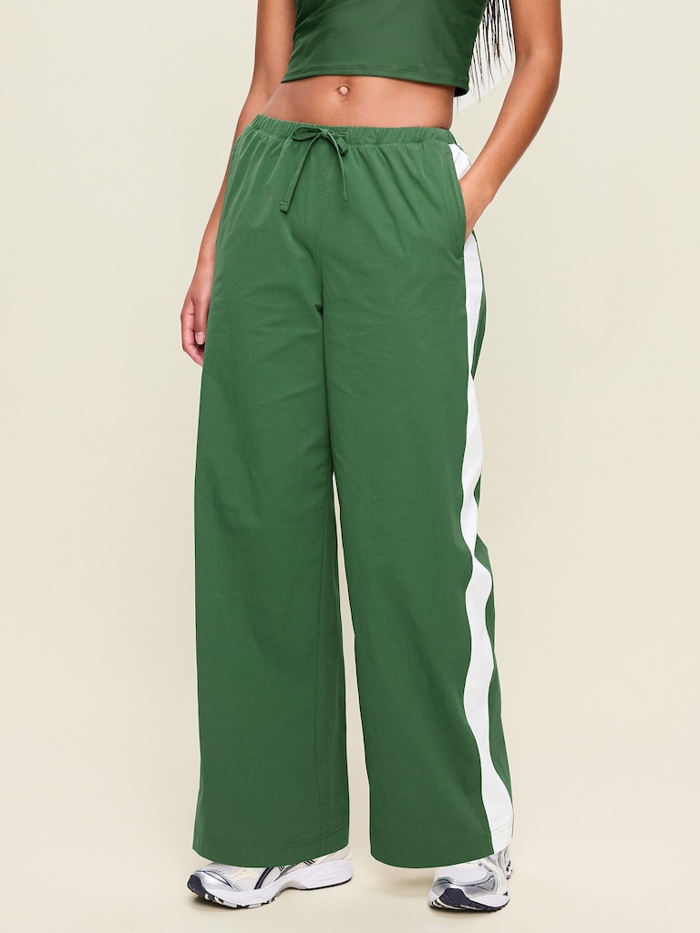 High-Waisted TrekTech Lightweight Woven Active Pants