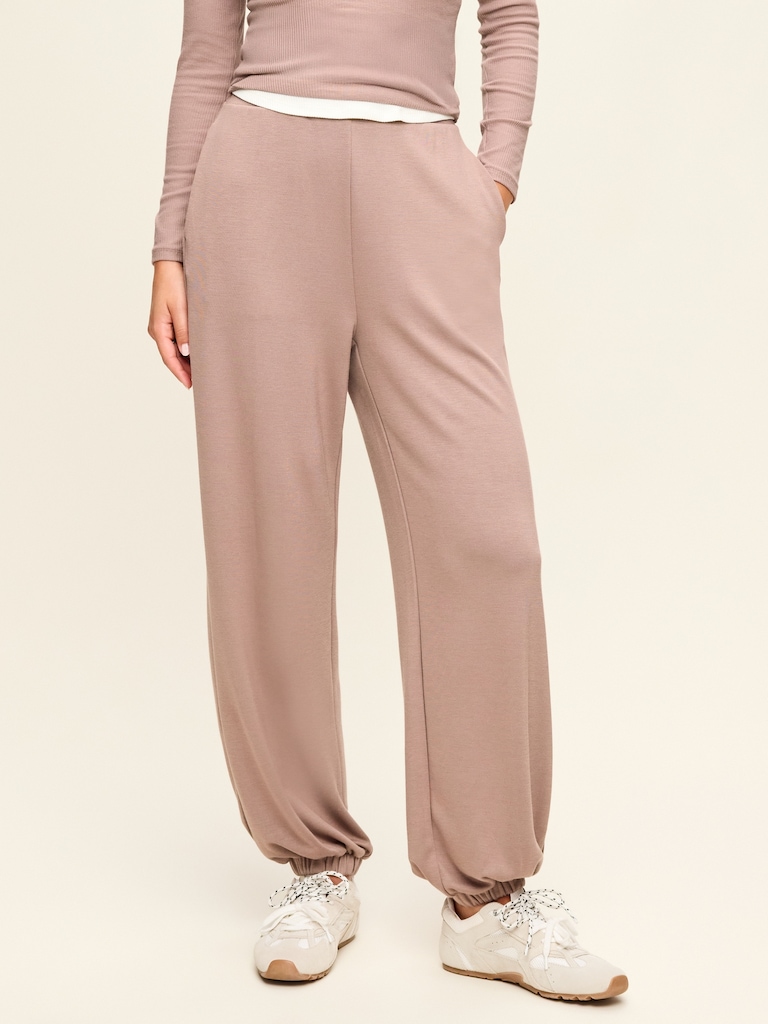 Oversized Bounce Fleece Bubble Jogger Sweatpants