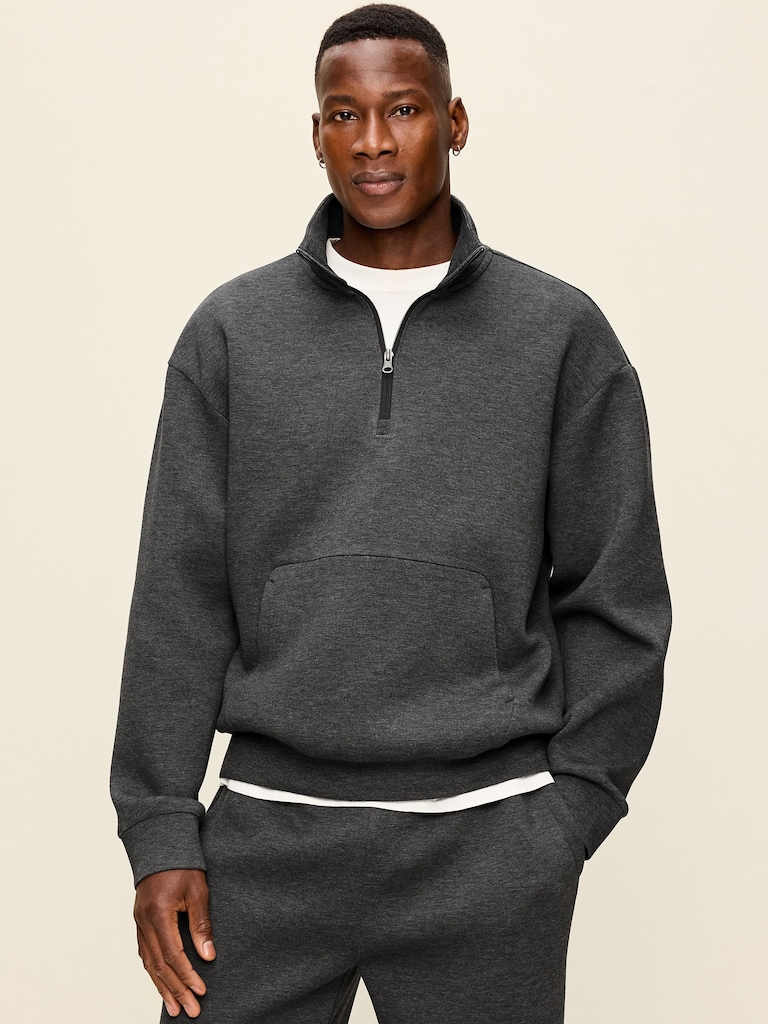 Bounce Fleece Oversized Half-Zip Pullover