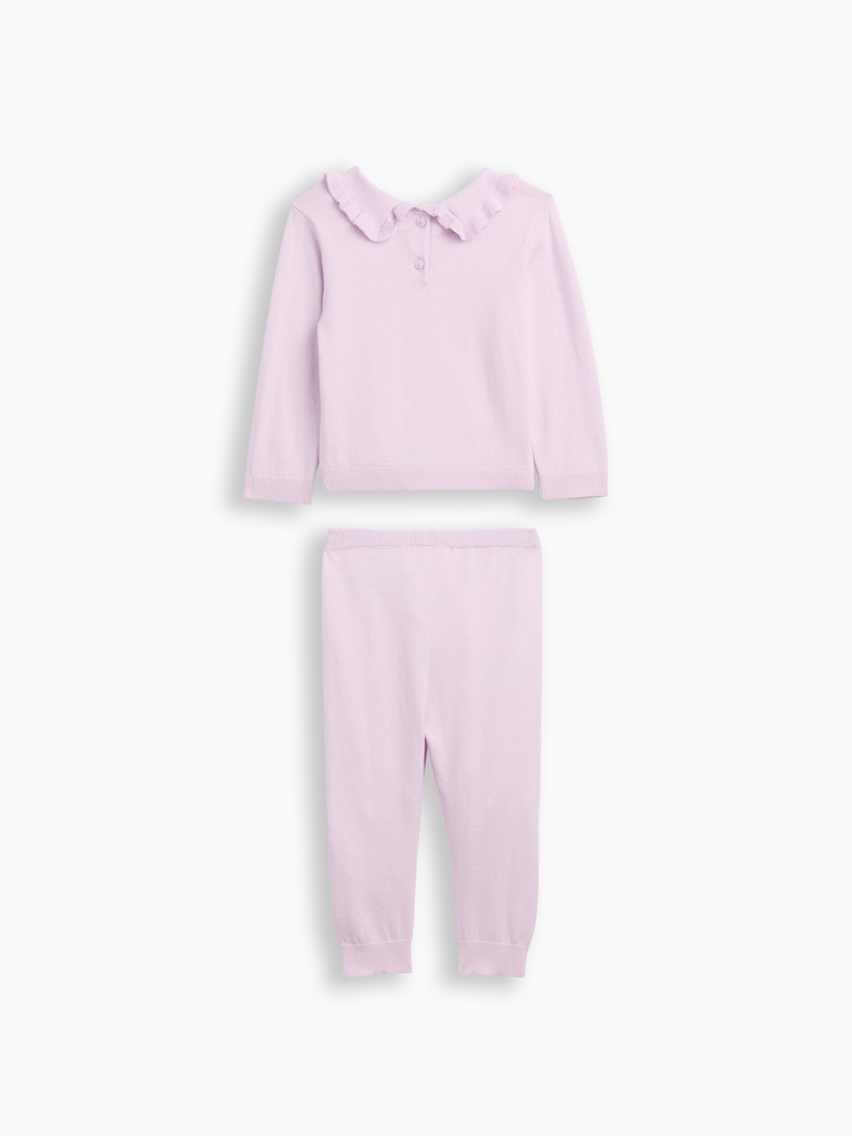 Baby Two-Piece Collared Sweater Set