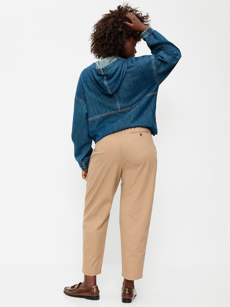 High-Waisted OGC Chino Tapered Straight Pants
