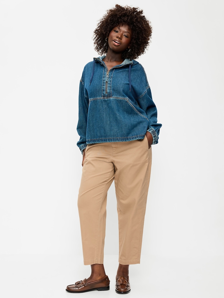 High-Waisted OGC Chino Tapered Straight Pants