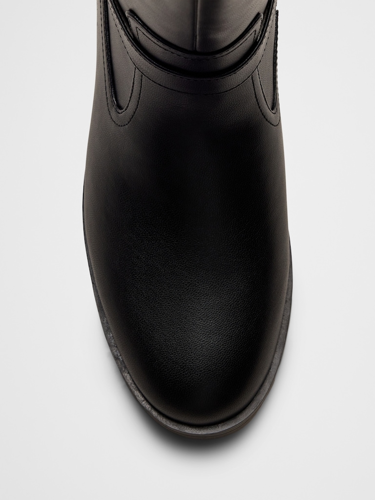 Vegan Leather Riding Boot