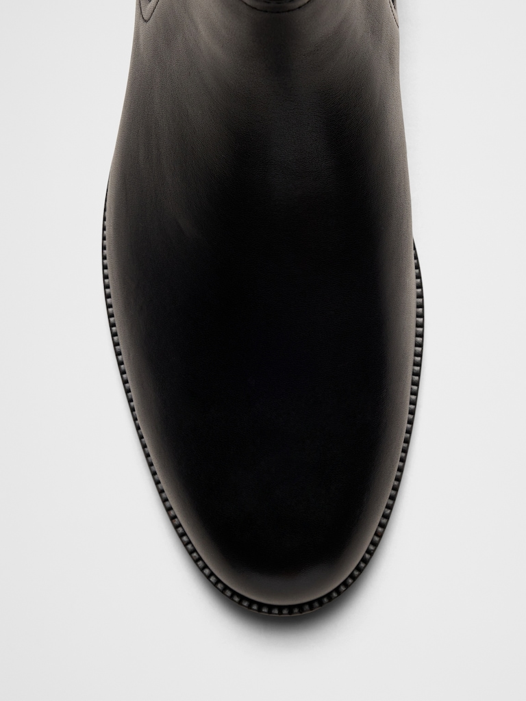 Leather Chelsea Dress Boot