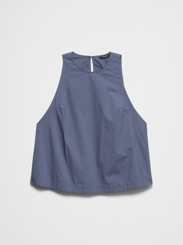 High-Neck Swing Top