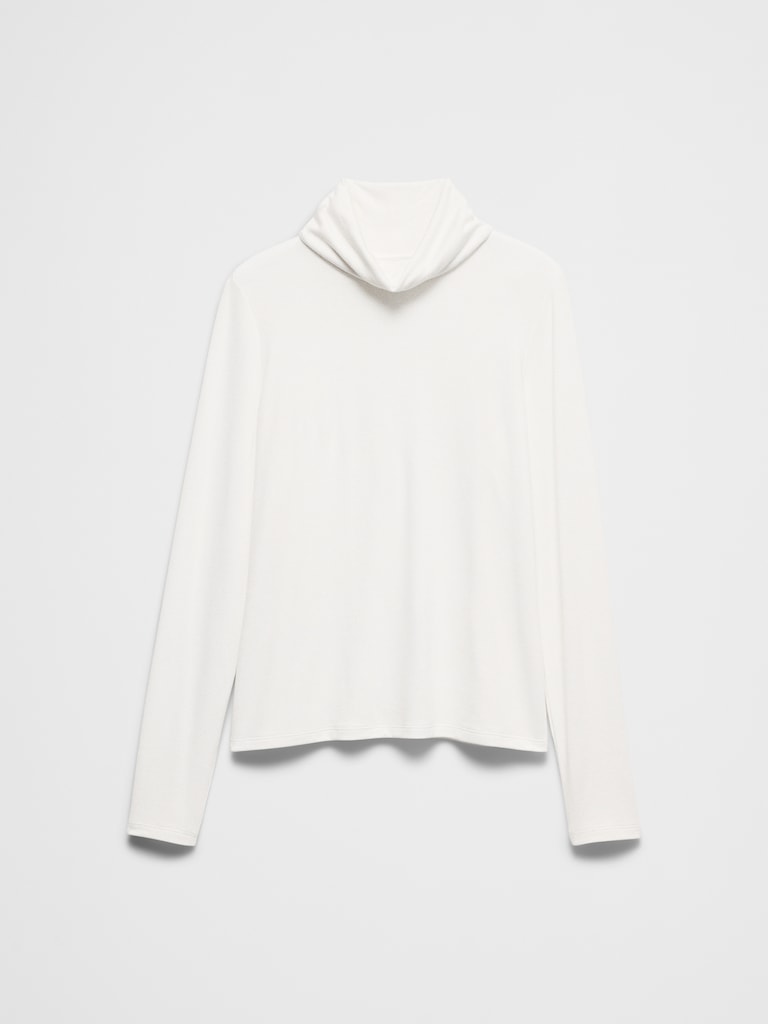 Soft Luxe Turtle-Neck Top