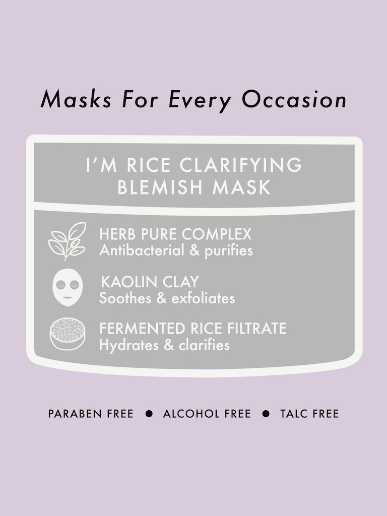 Tony Moly Im Rice Clarifying Blemish Acne Mask