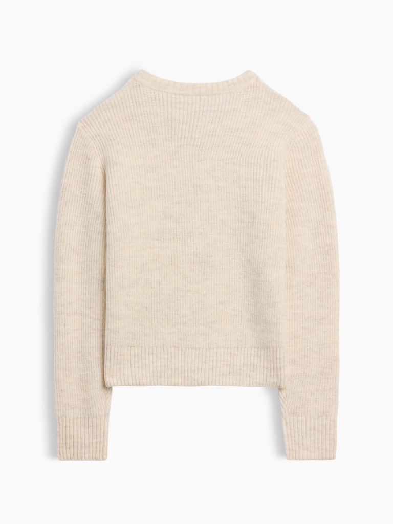 Kids Relaxed Shaker-Stitch Cardigan