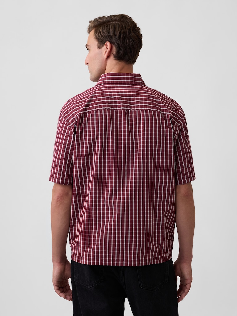 Poplin Shirt in Boxy Fit