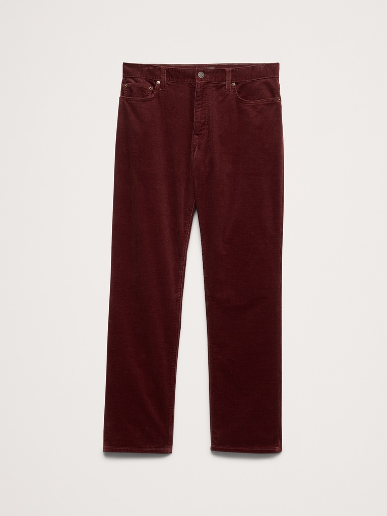 Straight Corduroy Traveler Pant