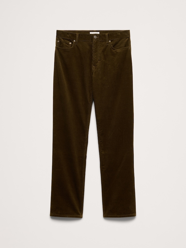 Straight Corduroy Traveler Pant