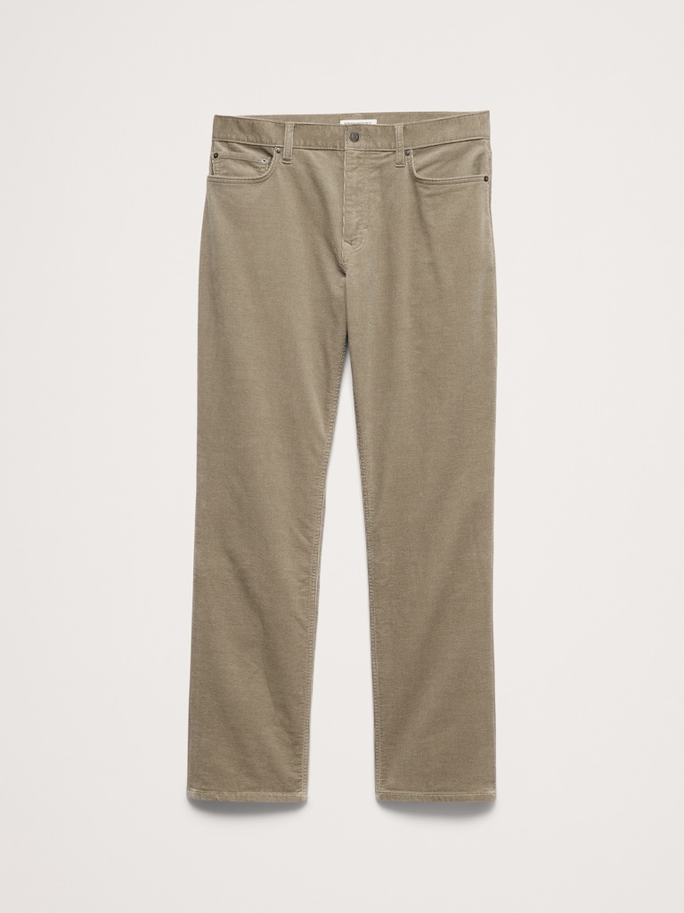 Straight Corduroy Traveler Pant