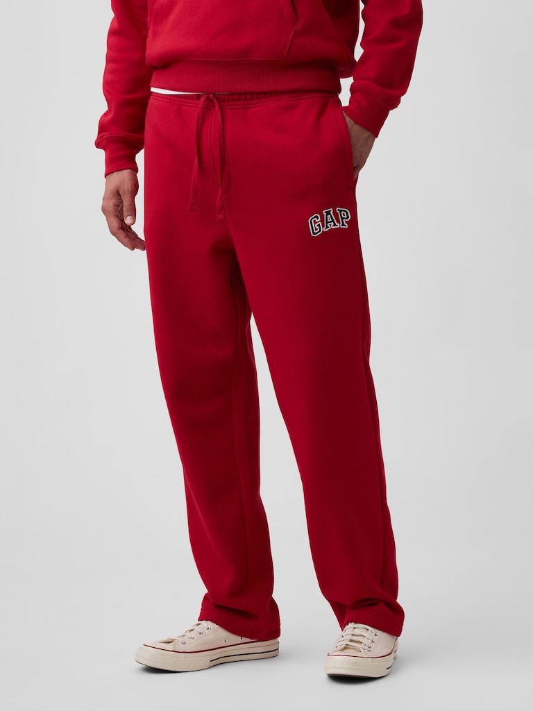 Gap Logo Straight-Leg Sweatpants