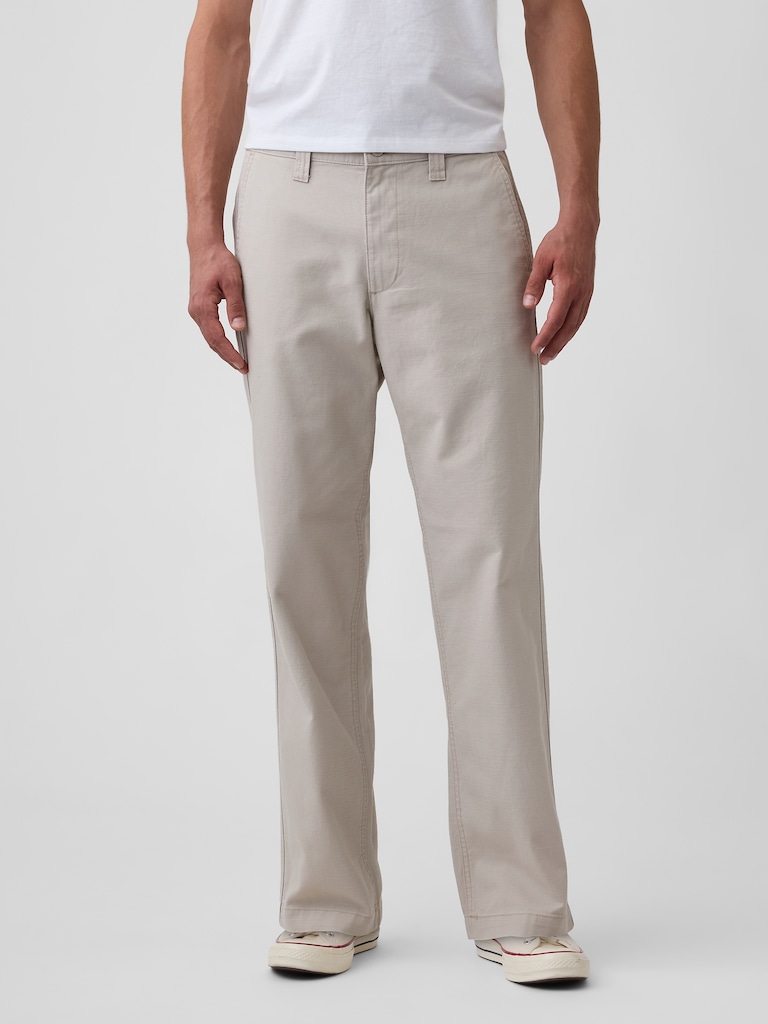 Relaxed Khakis