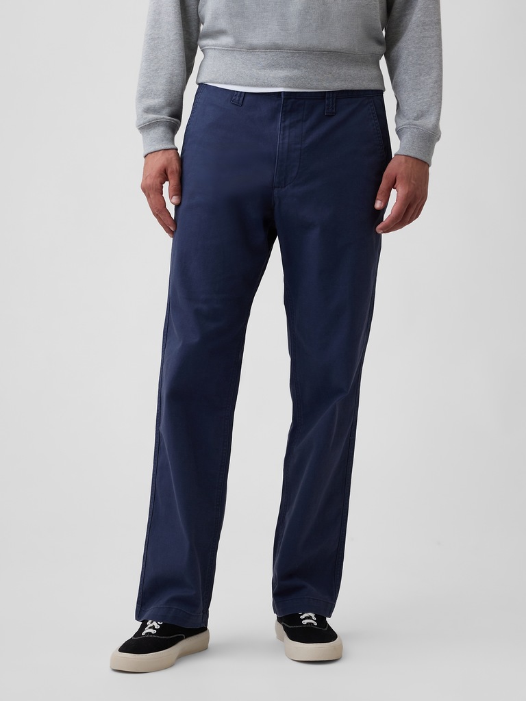 Relaxed Khakis