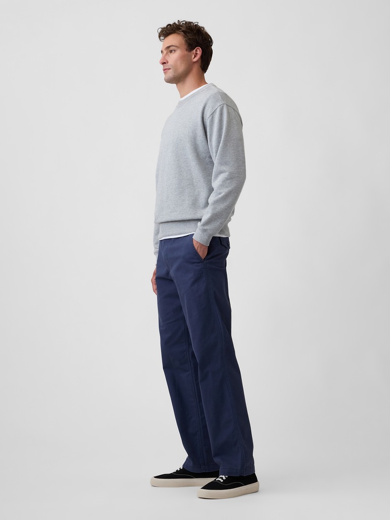 Relaxed Khakis