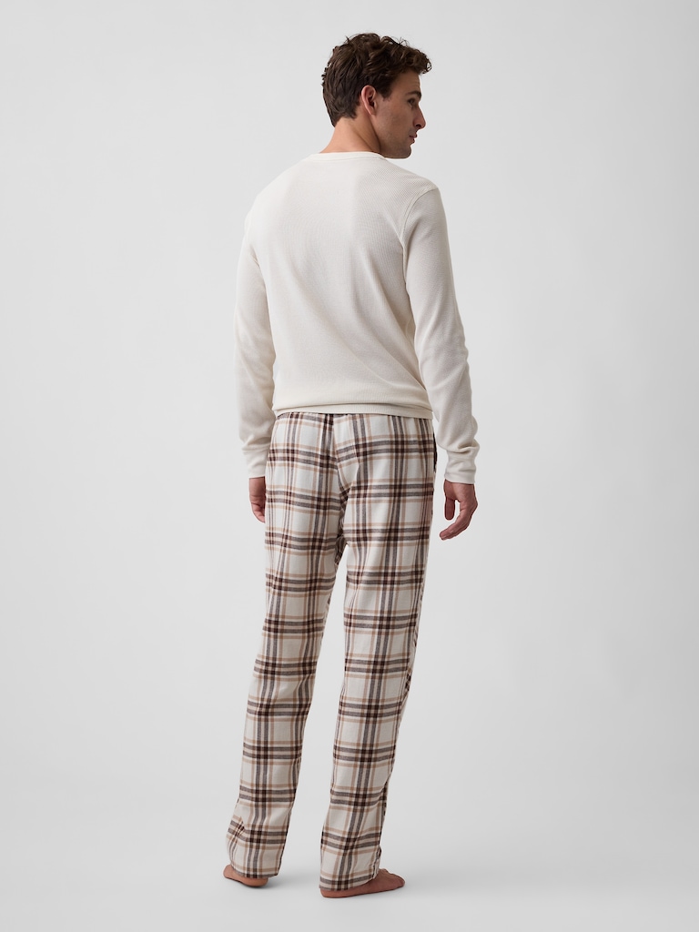 Relaxed Flannel PJ Pants