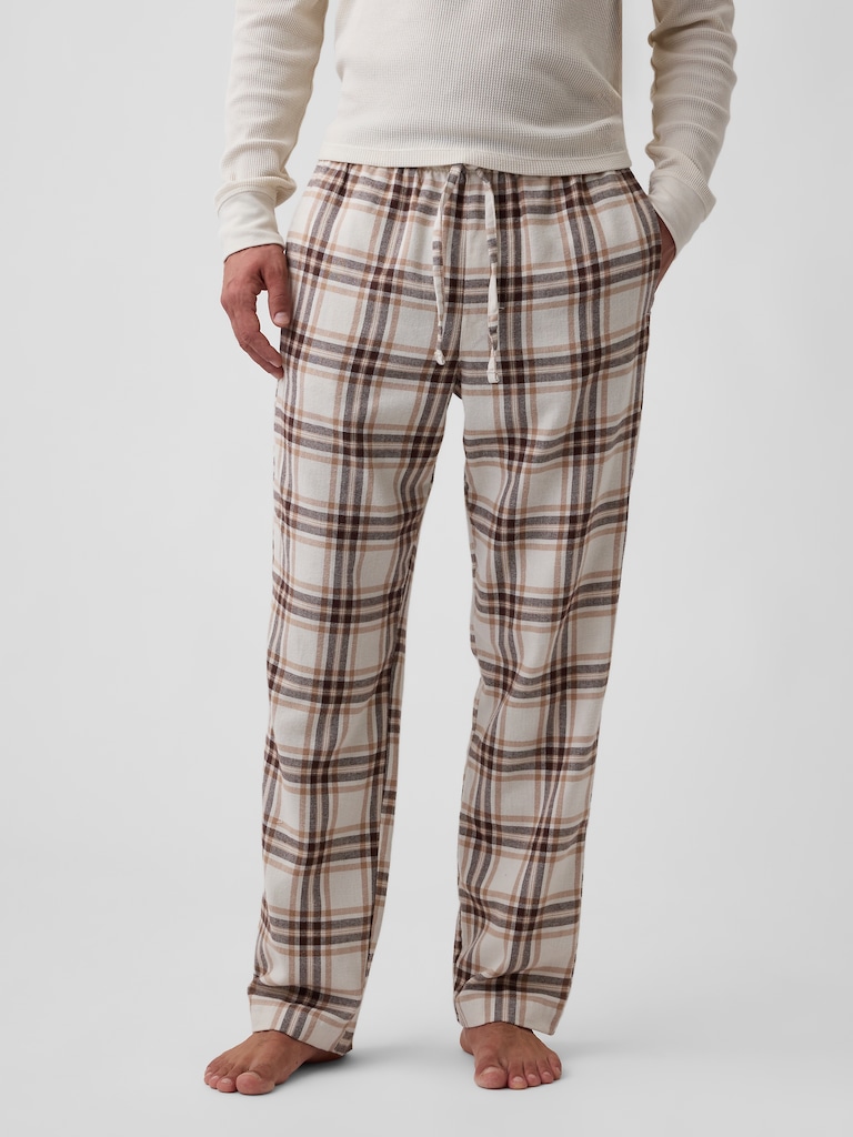 Relaxed Flannel PJ Pants