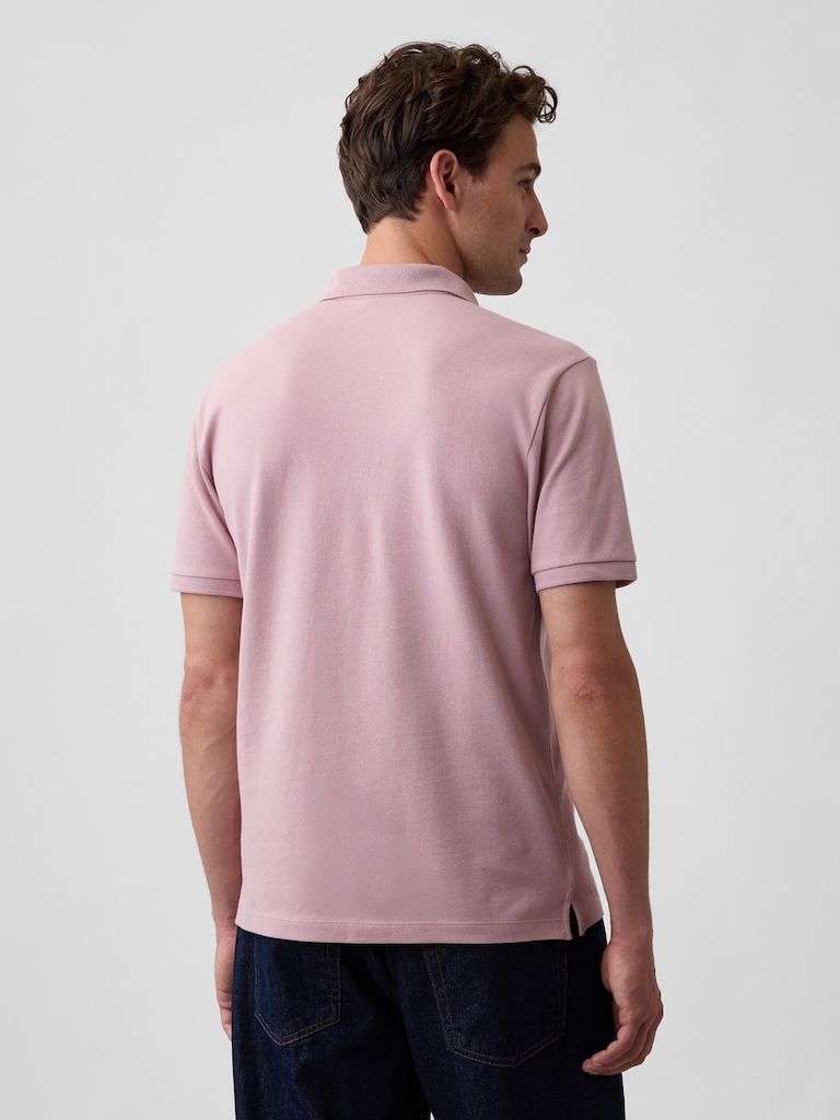 Stretch Pique Polo Shirt