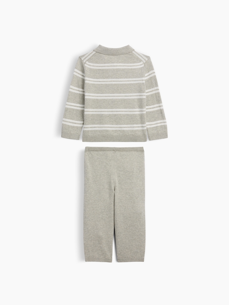 Baby Two-Piece Collared Sweater Set