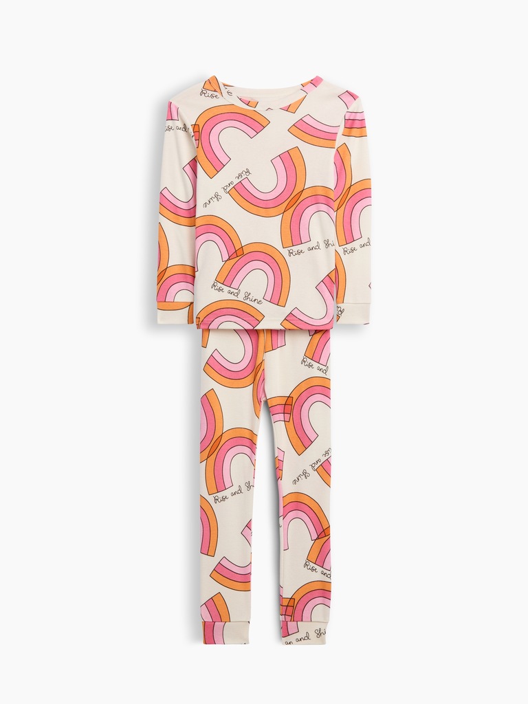babyGap Rainbow Print PJ Set