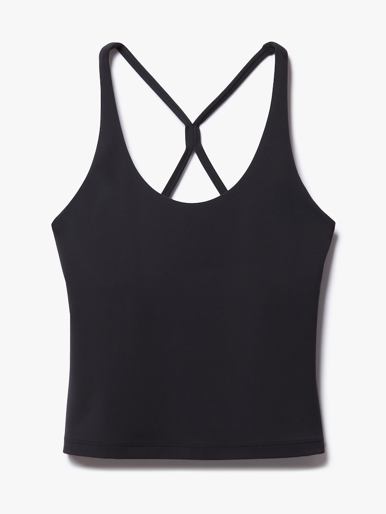 Transcend Crossback Built-In Bra Tank