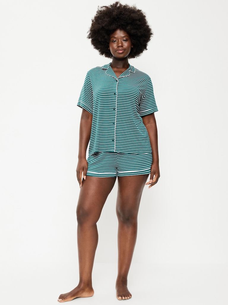 Sunday Sleep Knit Jersey Short Set