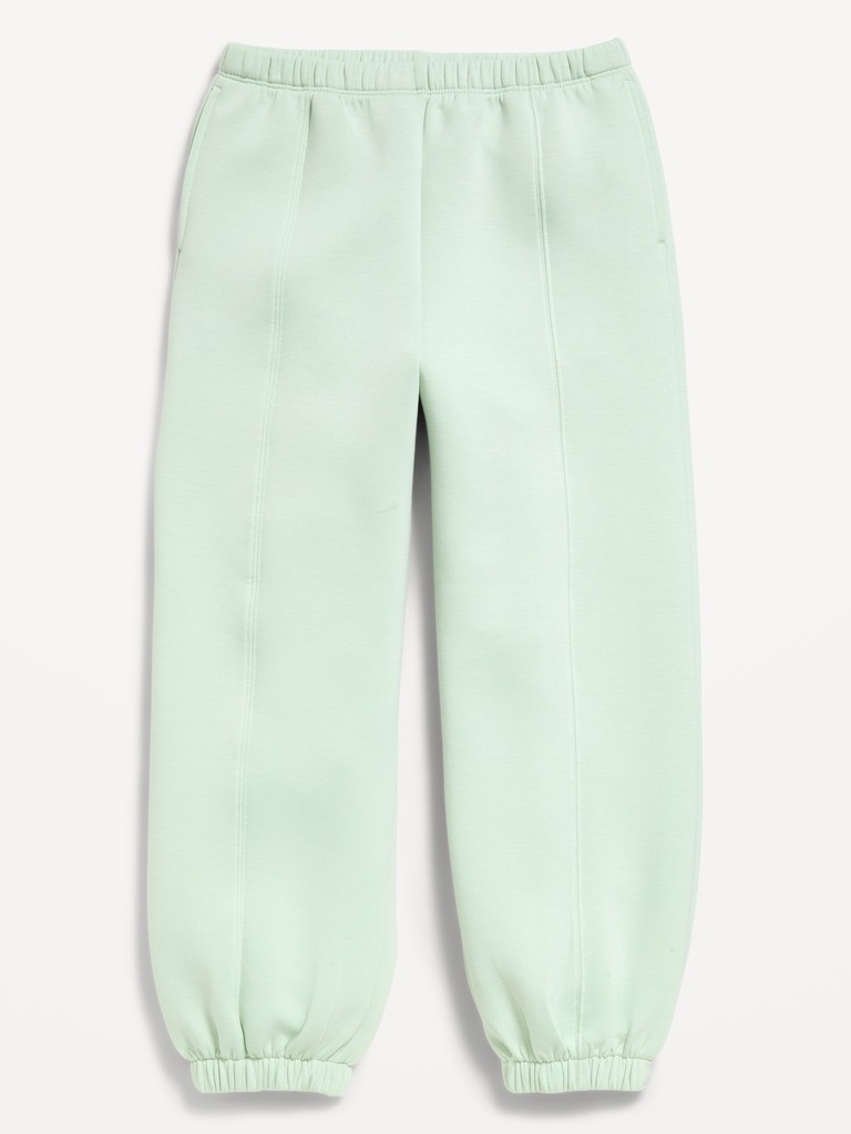 High-Waisted Bounce Fleece Jogger Sweatpants for Girls