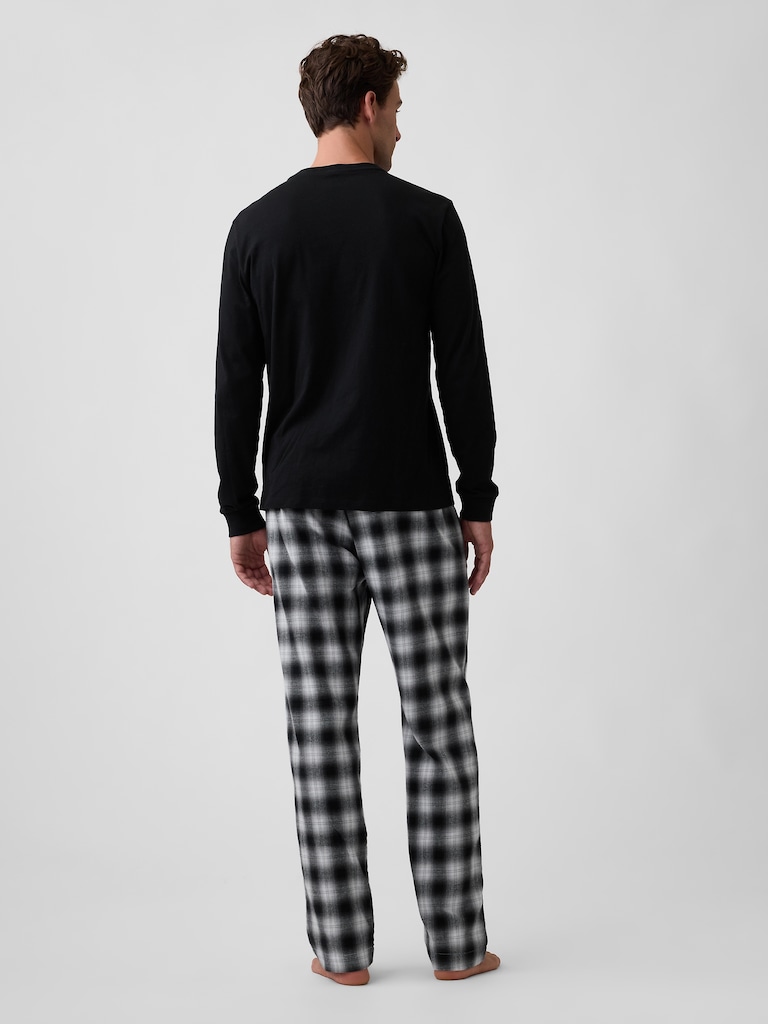 Relaxed Flannel PJ Pants