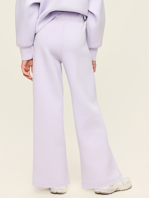 High-Waisted Bounce Fleece Wide-Leg Sweatpants for Girls