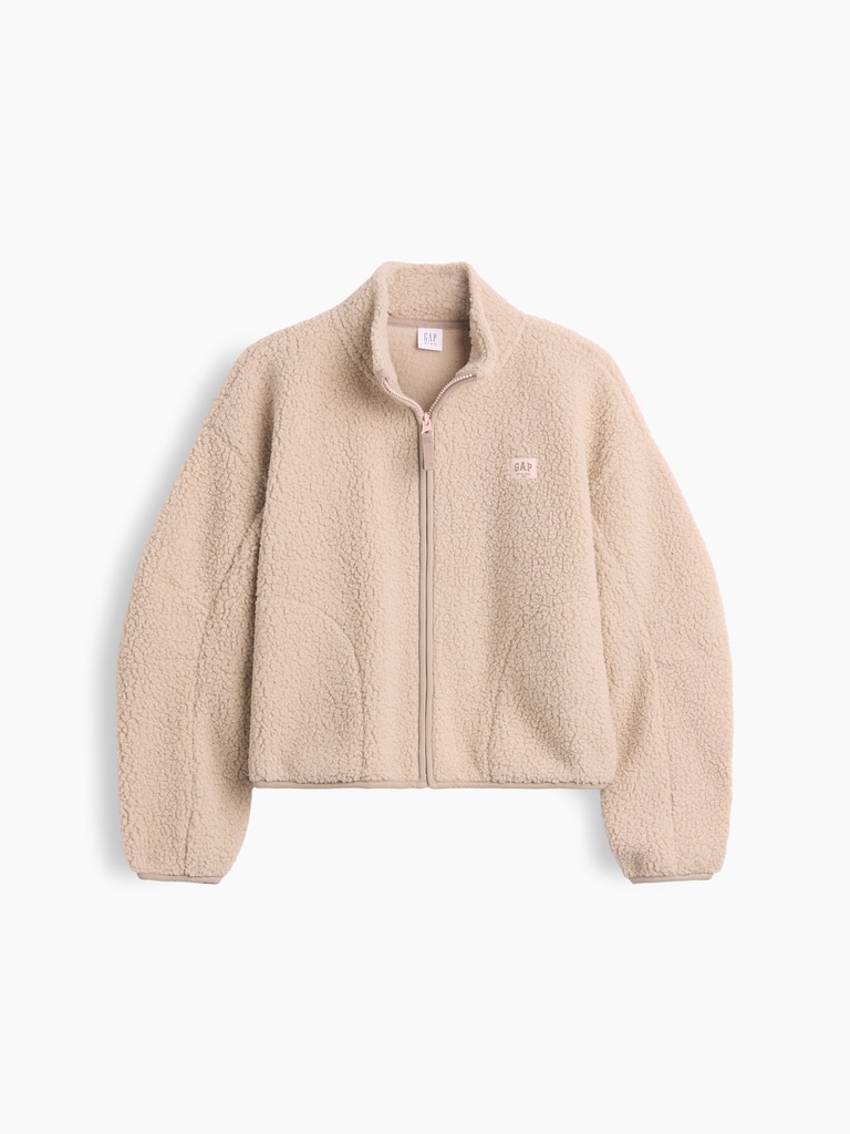 Veste décontractée en sherpa pour Enfant