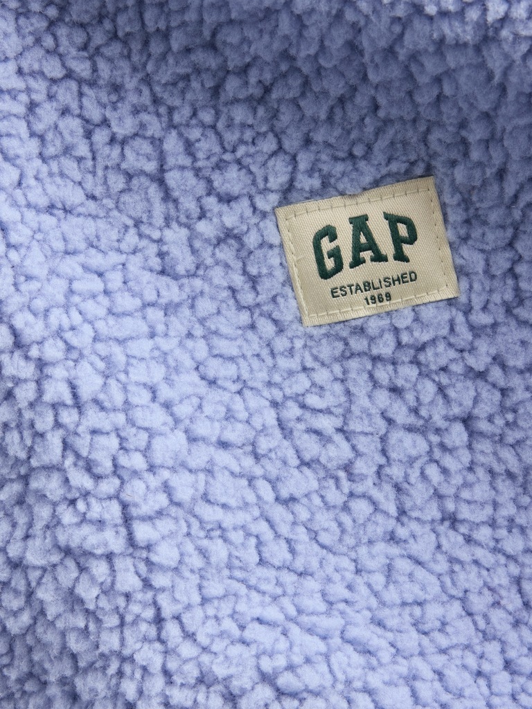 Veste décontractée en sherpa pour Enfant