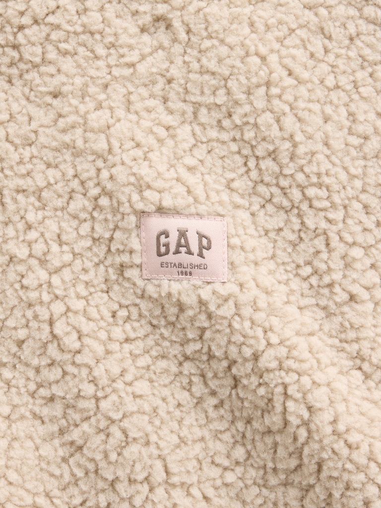 Veste décontractée en sherpa pour Enfant