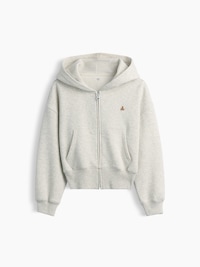 Kids VintageSoft Oversized Logo Zip Hoodie