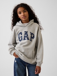 Kids VintageSoft Oversized Logo Hoodie