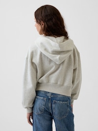 Kids VintageSoft Oversized Logo Zip Hoodie
